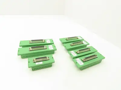 Phoenix Contact Terminal to D-SUB Connector 50-Pin 37-Pin 25-Pin Mixed Lot of 7