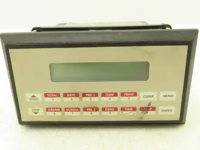 Kep ST1L1A0N SUPERtrol-I Flow Totalizer Computer Ratemeter 120VAC VER.04.40