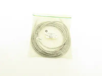 Allen Bradley 99-436-1360T9 Glass Fiber Optic Cable Stainless 30Ft Length Ser C