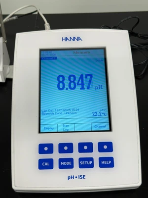 Used Hanna HI5222-01 pH Meter Missouri US | BioLabTek #1311526