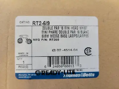 New | in-Stock THOMAS & BETTS RT2-6/9 Lighting British Columbia CA | Lenmark #836550
