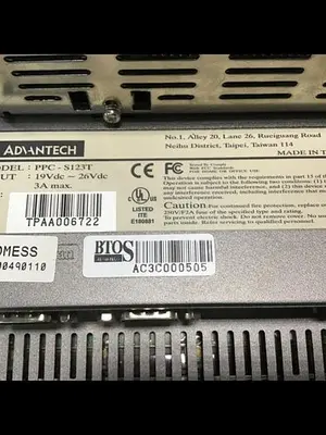 USED ADVANTECH PPC-S123T