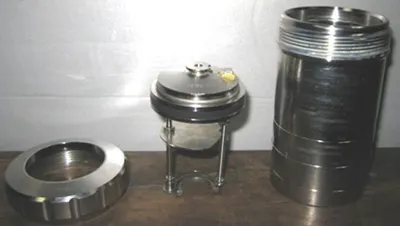 QTY. 1. IKA WERKE PRESSURE VESSEL, FOR CALORIMETER...