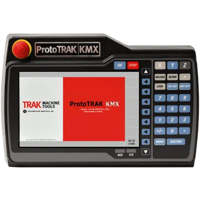9″ x 49″ New Bridgeport CNC Vertical Milling Machine ProtoTRAK KMX 2 Axis