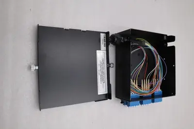 Black Box JPM398A JPM39 Series DIN Rail Mini Fiber Enclosure STOCK K-1116-A