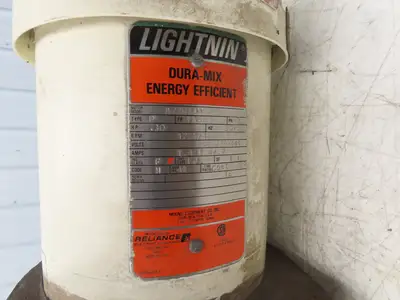 Lightnin XJ-30 Dura-Mix Clamp Tank Mixer Agitator Motor 230/460V B77R3045M-SL