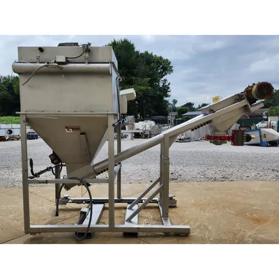 Used Flexicon Combination Bag Dump Weigh Batching and 5" Discharge Conveyor
