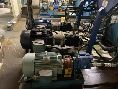 Twin Hydraulic Power Pack, 20HP + 40HP Motors