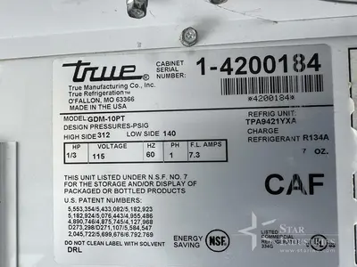 True Value Refrigerator