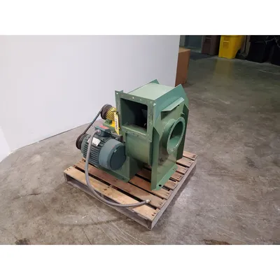 Used 2,000 CFM @ 6" SP 5HP Centrifugal Fan - Radial Blade