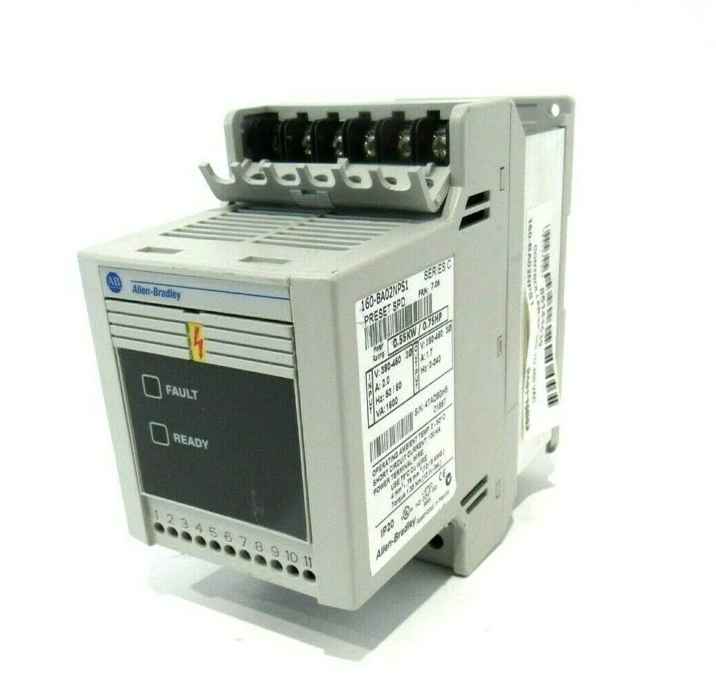 NEW ALLEN BRADLEY 160-BA02NPS1 SPEED CONTROLLER SER.C 160BA02NPS1