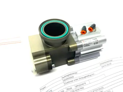 USED SCHEUGENPFLUG ASPIRATION VALVE DN 32/40 FKM