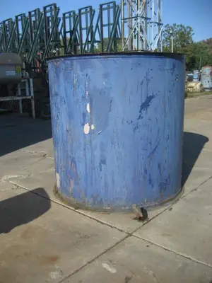 1,200 gallon Stainless steel Tank, open top.