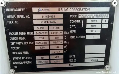 USED ILSUNG CORPORATION AEU