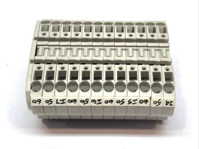 Used Entrelec Terminal Block LOT OF 12 Terminal Blocks Michigan US | Maverick Industrial Sales #1398873