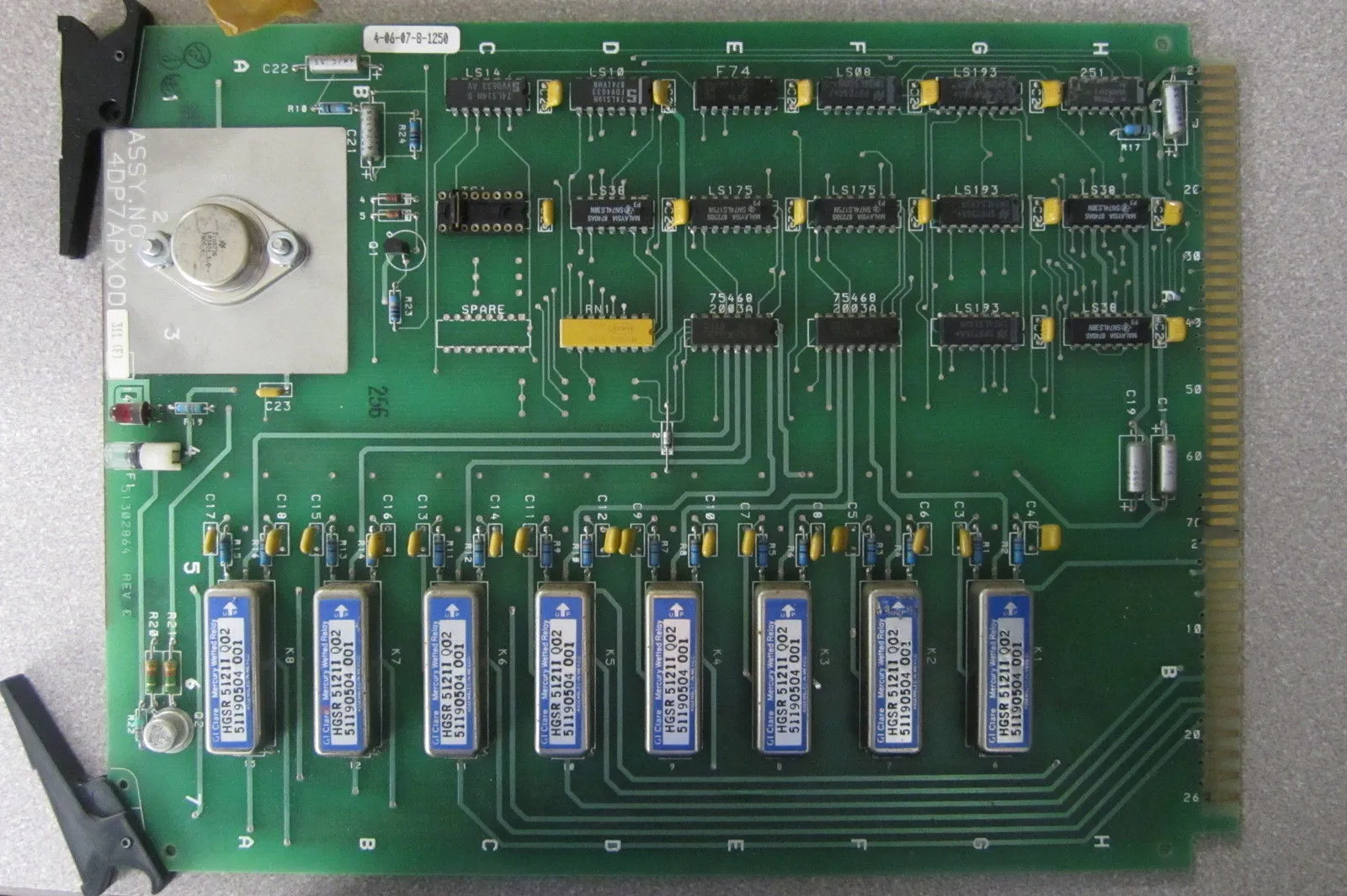 GENERAL ELECTRIC 4DP7APXOD-311 OUTPUT MODULE