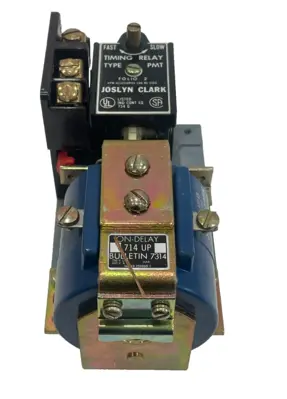 NEW JOSLYN CLARK CONTROLS 714UP-240 PNEUMATIC TIMING RELAY 714UP240