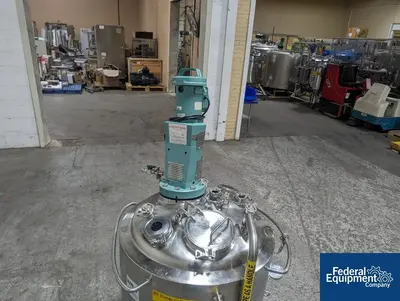 USED Precision 200 Liter Precision Stainless Reactor, 316 S/S, 45/100#