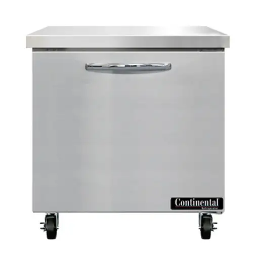 Continental SW32N 32" Worktop Refrigerator W/ (1) Sections, 115v