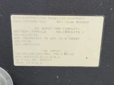 USED POWER PRO 24-600FR80T