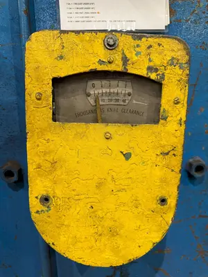 10' X 1/2" STEELWELD MECHANICAL SHEAR. STOCK #0112326