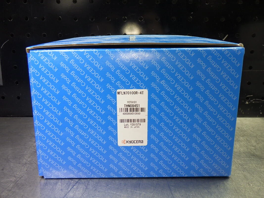 Kyocera 100-113mm Indexable Facemill 1.25" Arbor MFLN70100R-4T (LOC3016A)