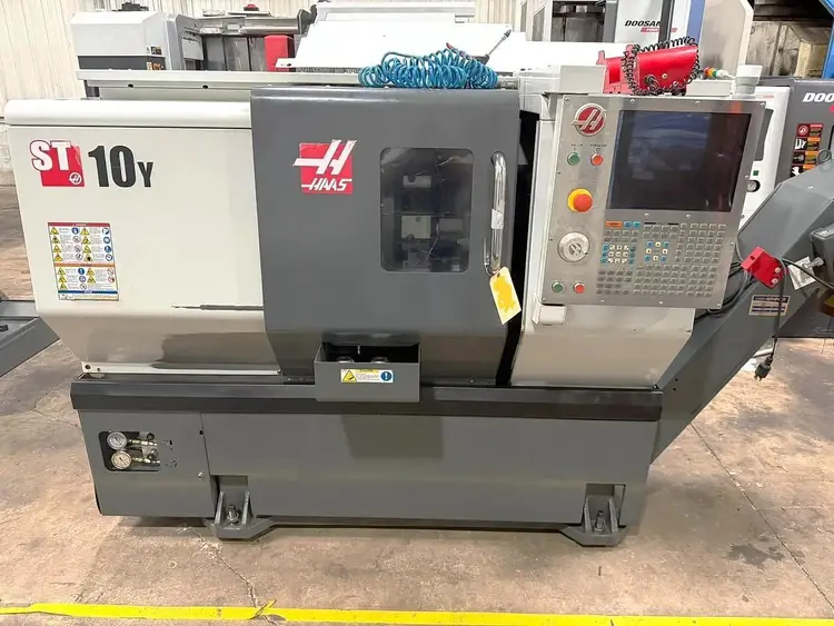 Used 2016 HAAS ST-10Y CNC Lathes Illinois US | Legacy CNC Machinery, LLC #1493434