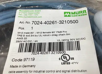 USED MURR ELEKTRONIK 7024-40261-3210500