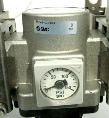 NEW SMC AC40-GEP004 FILTER/ REGULATOR COMBO AC40GEP004