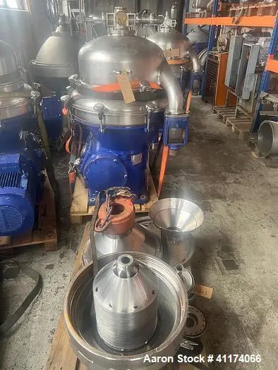Used ALFA LAVAL AFPX 213XGT-14 Disc Automatic Centrifuges Illinois US | Aaron Equipment #290256