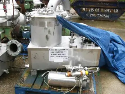 (2) Westfalia SA 20-06-076 sanitary clarifier centrifuges, 316 SS.