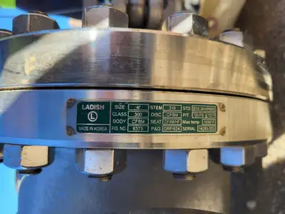 4" Class 300 Gate Valve B16.34