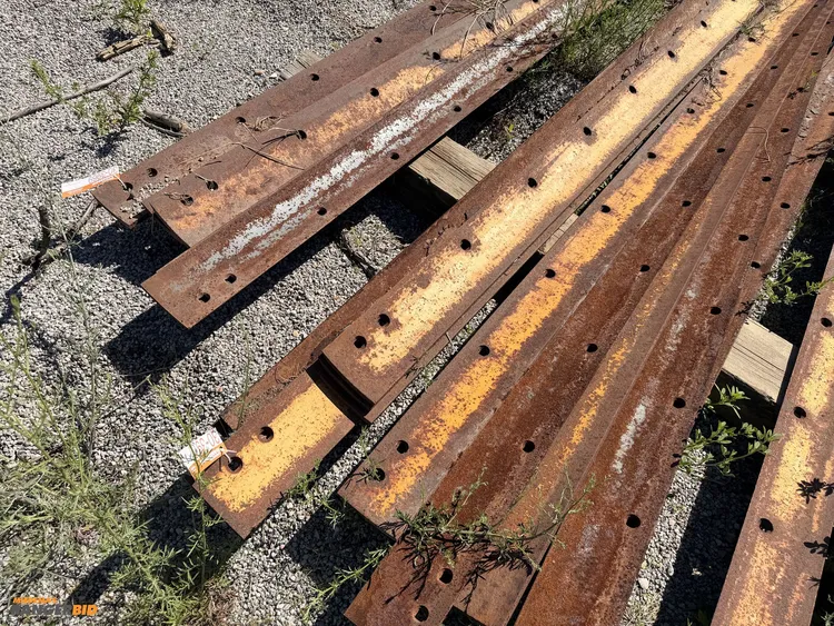 Used (5) 12' SCRAPER BLADE INSERTS / CUTTING EDGES _UNKNOWN_ Blades Michigan US | Miedema Asset Management Group #1276275