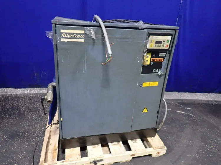 Used 1998 ATLAS COPCO GA11 Rotary Screw & Sliding Vane Air Compressors Ohio US | HGR 24 #757012