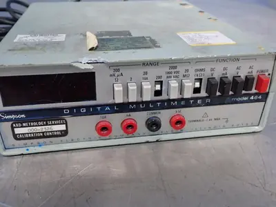 Used SIMPSON ELECTRIC 464A Digital Multimeters Ohio US | HGR 24 #895400