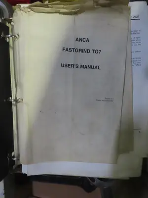 1997 ANCA FASTGRIND TG7P Cylindrical Grinders | MD Equipment Services LLC (15)