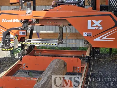 Used WOOD-MIZER LX150 BAND SAWMILL Sawmill Bandsaws British Columbia CA | CAROLINA MACHINERY SALES #1326905