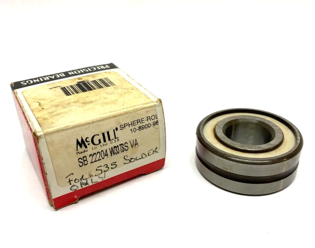 New | in-Stock McGill Spherical Roller Bearing SB22204W33TSSVA Bearings Michigan US | Maverick Industrial Sales #1502253