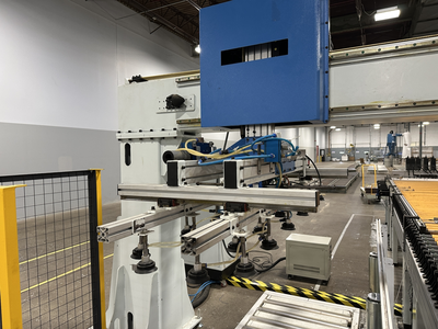 Weeke Models Optimat BST503 and BST507 CNC Through Feed Boring Line