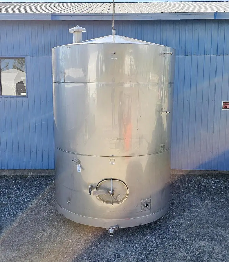 Used 3400 Gallon Tank, Stainless Steel