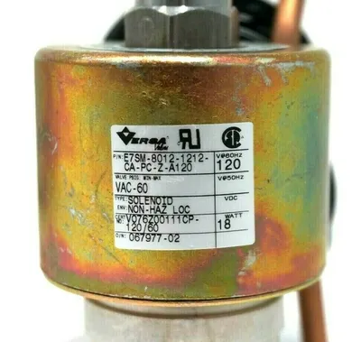 NEW VERSA VALVES E7SM-8012-1212-CA-PC-Z-A120 SELECTOR VALVE E7SM80121212CAPCZA12