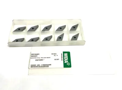 5550002 | Widia  Victory™ Turning Insert Finishing Sharp VNGG160408FS PKG OF 10 - New Other