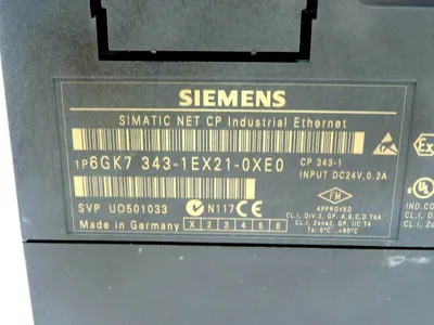 USED SIEMENS 6GK7 343-1EX21-0XE0 MODULE 6GK73431EX210XE0