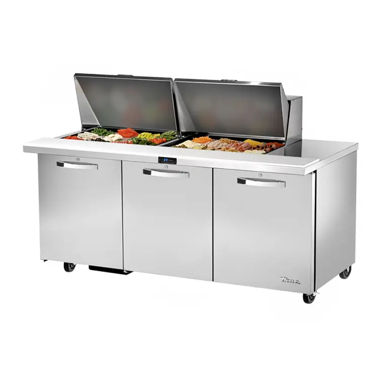 Used True TSSU-72-24M-B-ST-HC-SPEC3 Food Prep Tables Illinois US | Falcon Restaurant Supply #1374090
