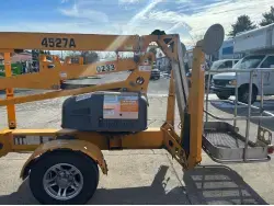 Used 2021 HAULOTTE 4527A Towable Boom Lifts Pennsylvania US | Iron Exchange Equipment Solutions #1353758