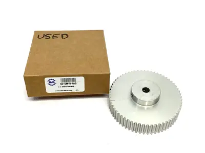 Used B&B Manufacturing Aluminum Timing Pulley 5M Tooth Style 62-Tooth Tooling & Accessories (Other) Michigan US | Maverick Industrial Sales #1401988
