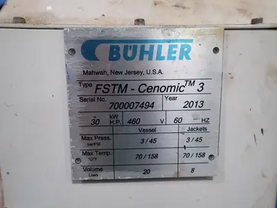 USED 2013 BUHLER FSTM CERMONIC 3