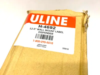 New | in-Stock U-LINE WALL MOUNT LABEL DISPENSER 12.5" Misc Industrial Equipment | Maverick Industrial Sales #1107910