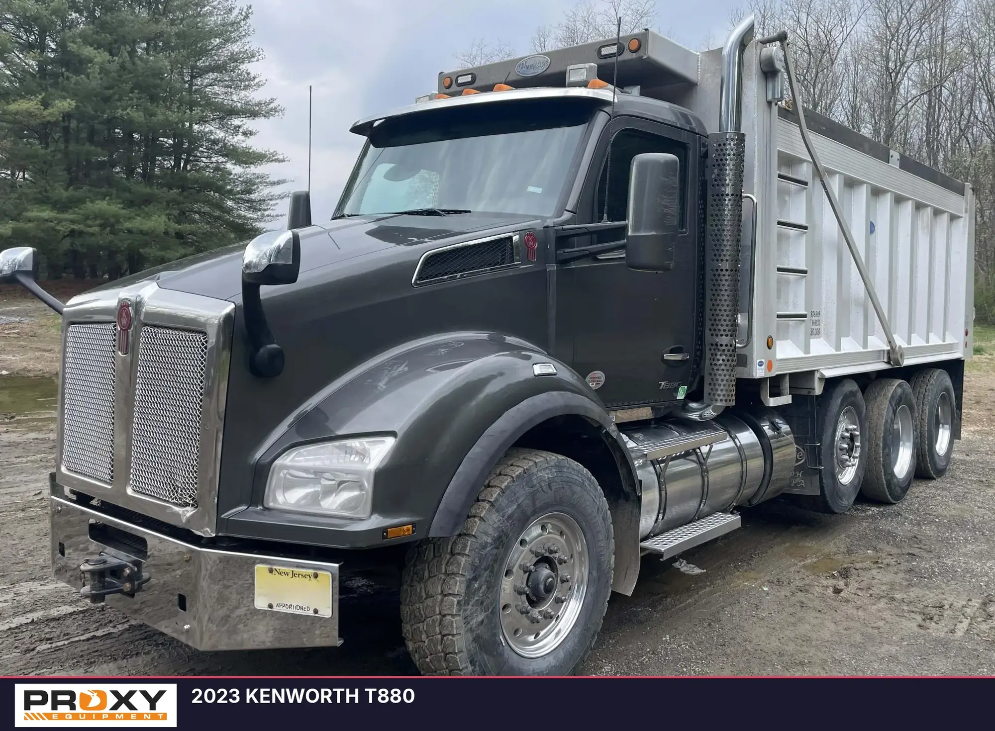 Used 2023 KENWORTH T880 Dump trucks New Jersey US | Proxy Equipment #1388660