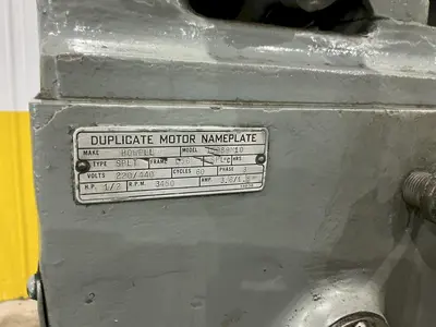 5' X 11" CARLTON MODEL #1A RADIAL ARM DRILL: YOBRO #25176